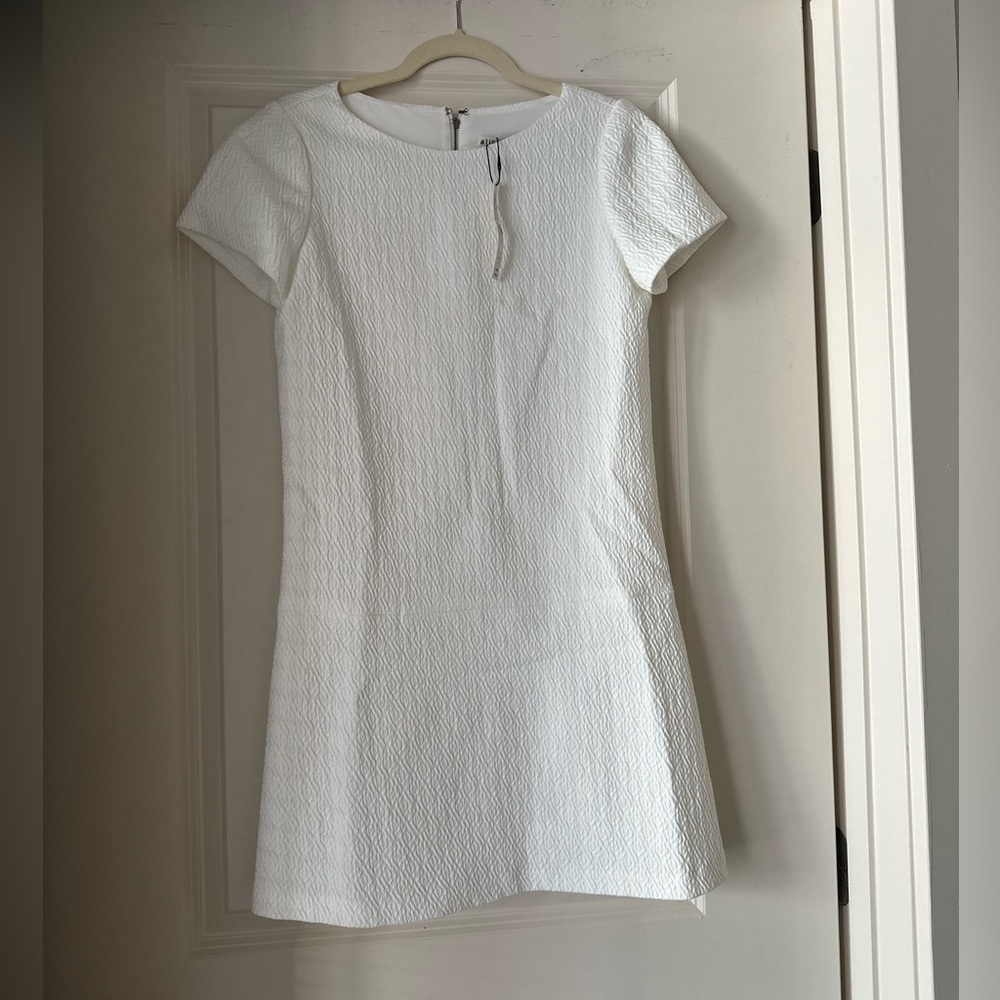NWT Alice and Olivia, Liv Dress, White
